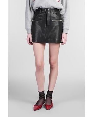 Anine Bing Steel Skirt - Black