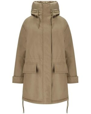 DUNO Kaya Camel Reversible Parka - Natural