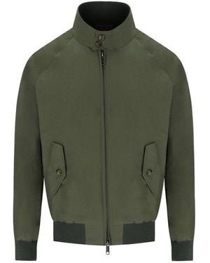 Baracuta G9 Harrington Army Bomber Jacket - Green