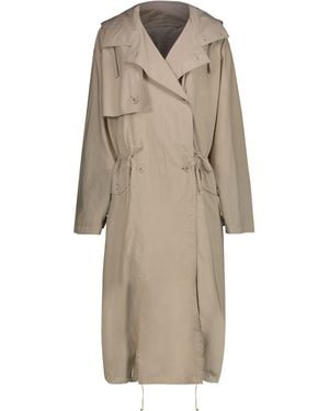 Lemaire Light Hooded Trench - Natural