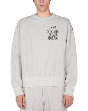 Engineered Garments Printed Sweatshirt - Grey