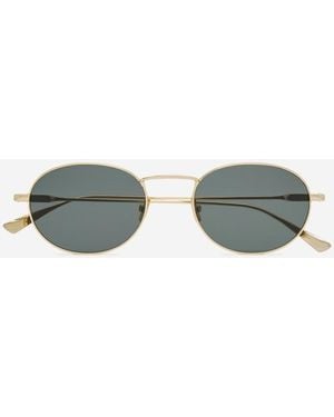 Saint Laurent Oval Sunglasses - Metallic