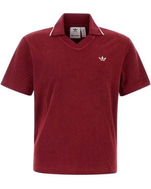 adidas Originals Adidas X Wales Bonner T-Shirts And Polos - Red