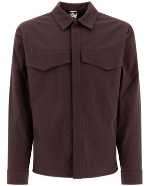 GR10K "alpha" Overshirt - Brown