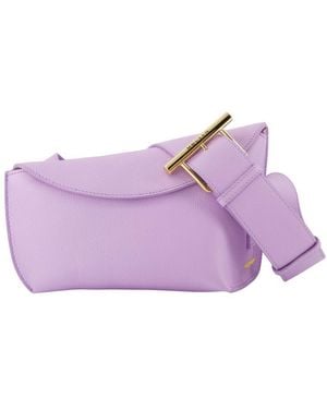 McQueen T-bar Sling Crossbody - Purple