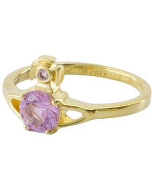 Vivienne Westwood Reina Petite Ring - Metallic