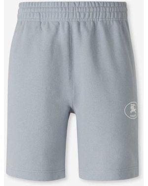 Burberry Bermuda Terry Logo - Blue
