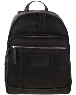 Hogan Technical Fabric Backpack - Black