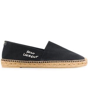 サンダル SAINT LAURENT Espadrillas サンローラン エンブロイダリー エスパドリーユ（キャンバス