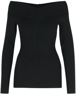 Stella McCartney Viscose Blend Top - Black