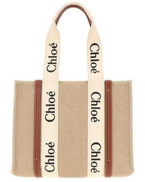 Chloé Textile Bags - Natural