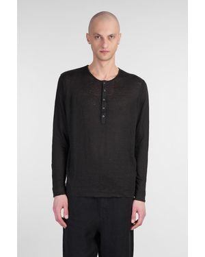 120% Lino T-Shirt - Black