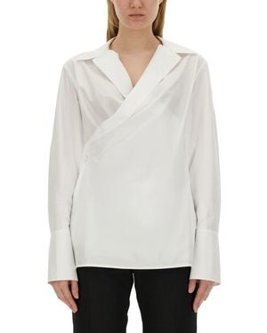 Givenchy Wrap-Around Shirt - White