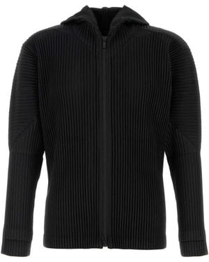 Homme Plissé Issey Miyake Sweatshirts - Black