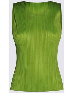 Pleats Please Issey Miyake Top - Green