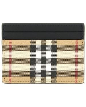 Burberry 'sandon' Card Holder - Black