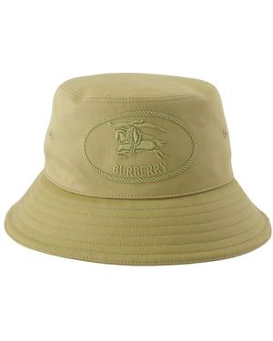 Burberry Stamp Bucket Hat - Green