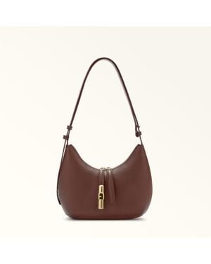 Furla Leather Shoulder Bag - Pink