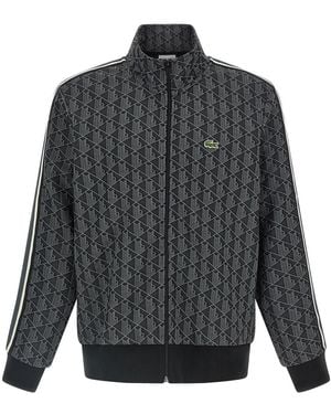 Lacoste 'paris' Sweatshirt - Grey