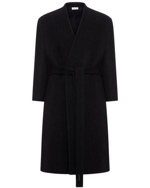 Fear Of God Double Breasted & Peacoat - Black