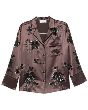 ERMANNO FIRENZE Shirts Brown