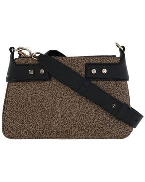 ショルダーバッグ・ポシェット BORBONESE Woman Shoulder bag Brown 91010053I15 X44 BORBONESE: Shoulder bag woman - Brown | Borbonese shoulder
