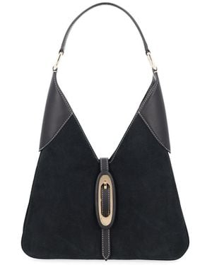 Michael Kors "Hobo Buckle" Bag - Black