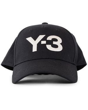Y-3 Hats - Black