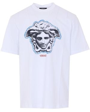 Versace T-Shirts And Polos - White