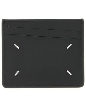 Maison Margiela 'Stitching' Card Holder - Black