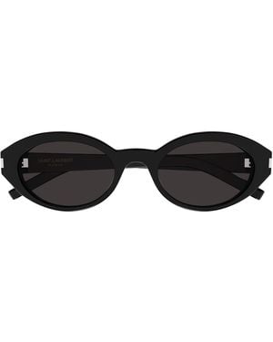 Saint Laurent Sl 567 Linea Corner Angle Sunglasses - Black