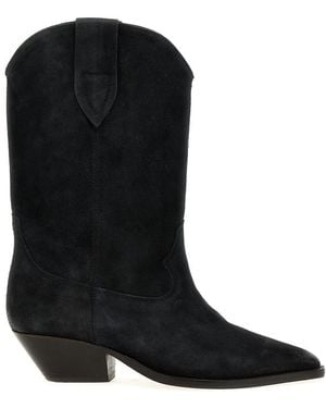Isabel Marant Garrett Ankle Boots in Gray Lyst