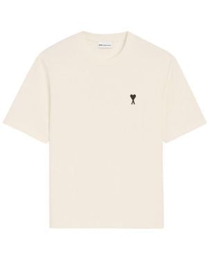 Ami Paris T-Shirts And Polos - White