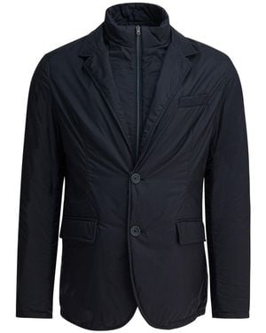 Herno Ecoage Blazer - Blue