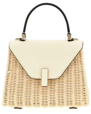 Valextra 'Iside Vimini' Mini Handbag - Natural