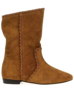 Isabel Marant 'Staeni' Ankle Boots - Brown