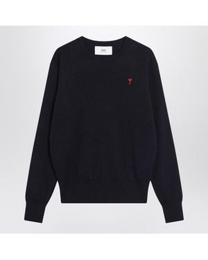 Ami Paris De Coeur Sweater - Blue