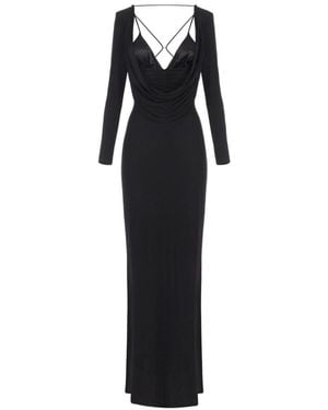 Elisabetta Franchi Black Tie Dresses for Women | Lyst