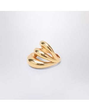 Panconesi Triptych Blow Up Ring - Metallic