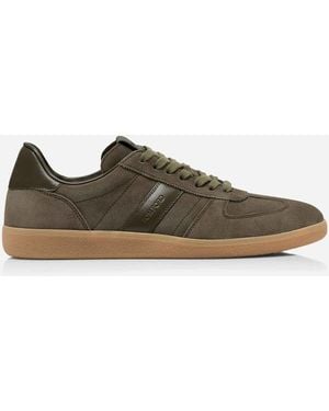 Tom Ford Archer Suede Sneakers - Green