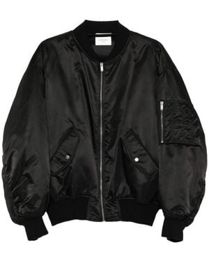 Saint Laurent Jackets - Black