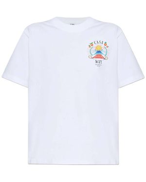 CASABLANCA T-shirts And Polos - White