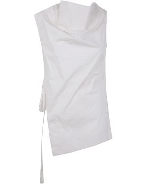 Roberto Collina Asymmetric Slipover Clothing - White
