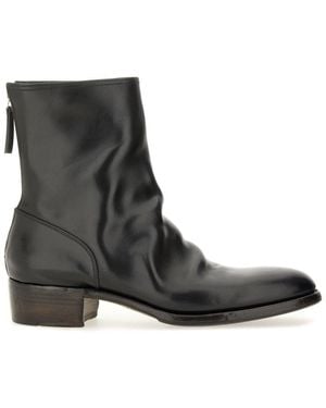 Premiata Leather Boot - Black