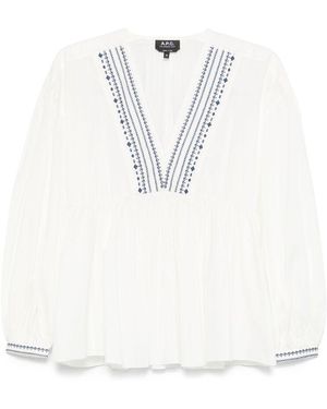 A.P.C. Shirts - White