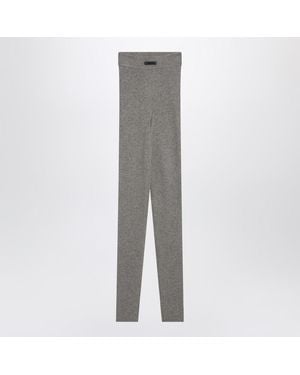 パンツ FEAR OF GOD Women Straight Pants 130SP255672FW HEATHER GREY Fear of God - Fleece Essential Sweatpants in Dark Heather – Stoy