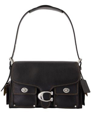 COACH Cargo Turnlock Soft Tabby Shoulder Bag - Black