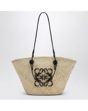 Loewe Medium Anagram Basket Bag - Multicolor