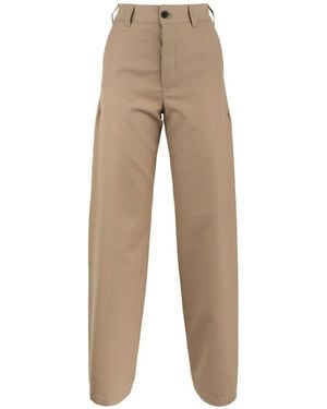 Department 5 Wide Leg Trousers - Natural