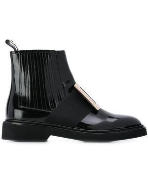 Roger Vivier Flat Shoes - Black